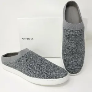 Vince Women's Shoes Ventura Fly Knit Marled Mules Stretch Sneakers