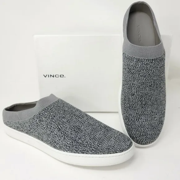 Vince Women's Shoes Ventura Fly Knit Marled Mules Stretch Sneakers