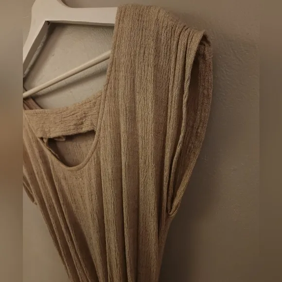 Vintage Arther Max Linen Dress with Belt