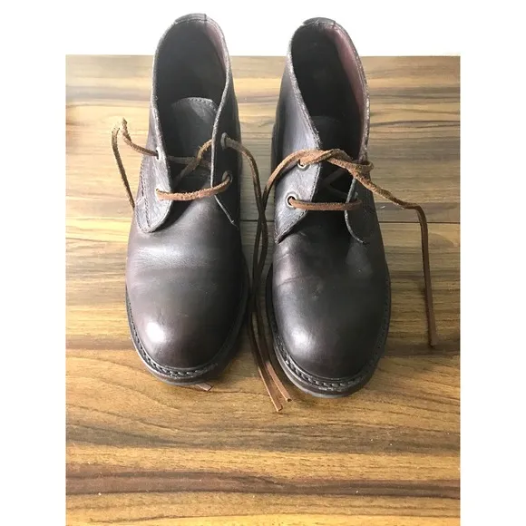 Vintage Authentic COLE HAAN ORIGINAL  Leather Women's Hiker Boots 9 B heavy