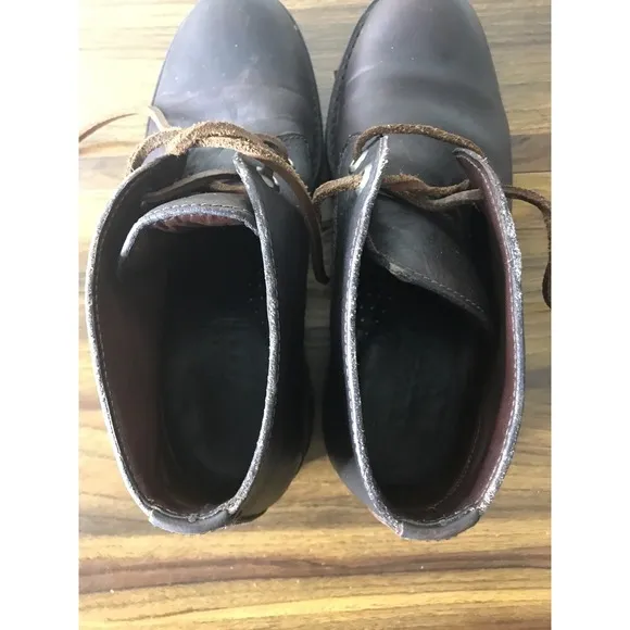 Vintage Authentic COLE HAAN ORIGINAL  Leather Women's Hiker Boots 9 B heavy