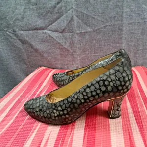 Vintage Bally Women's Kitten Heels Soft Leather Shoes 5.5