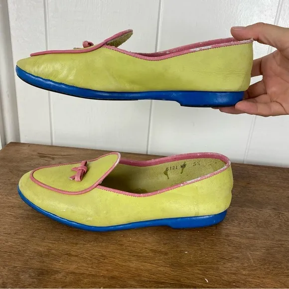 vintage Belgian Shoes Midinette Slip On Shoe