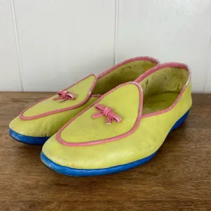 vintage Belgian Shoes Midinette Slip On Shoe