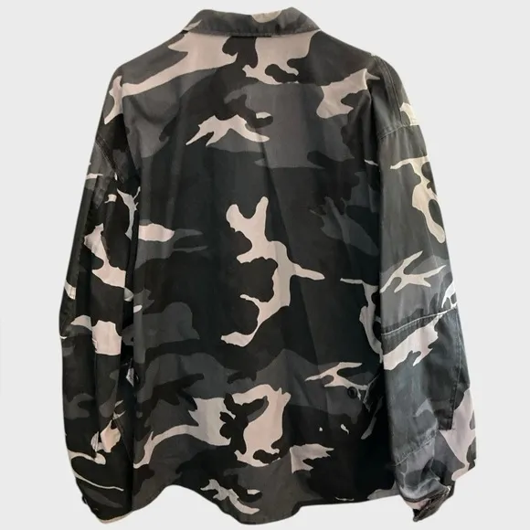 VINTAGE Military Snow Camo Set by LADIGA | 2-Piece Shirt &amp; Pants | Size XXL