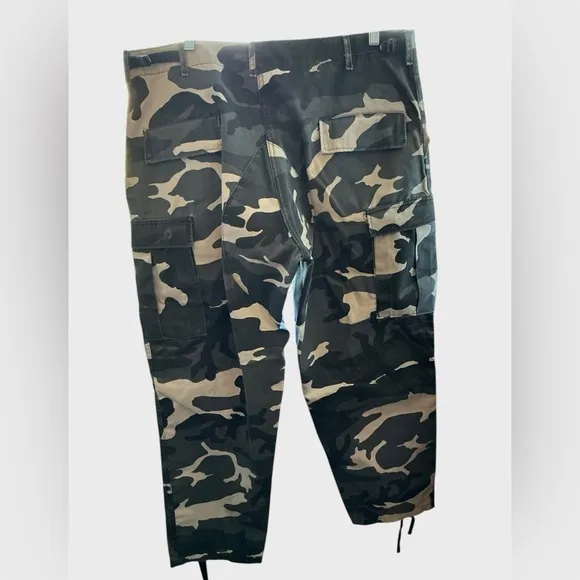 VINTAGE Military Snow Camo Set by LADIGA | 2-Piece Shirt &amp; Pants | Size XXL