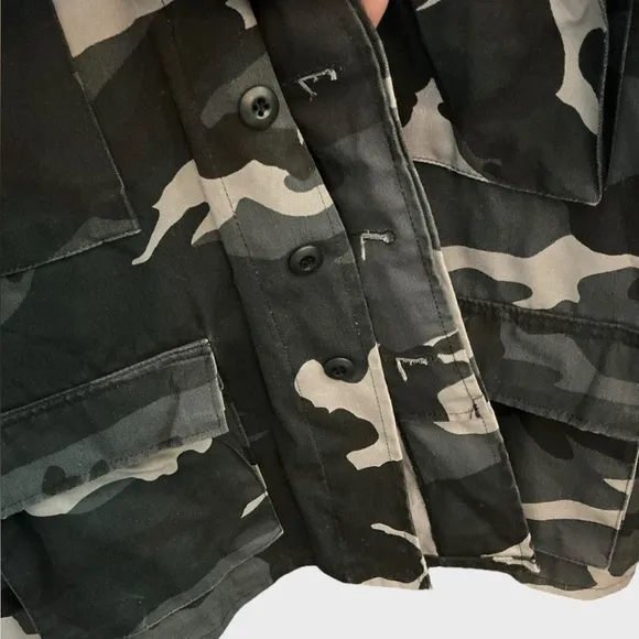 VINTAGE Military Snow Camo Set by LADIGA | 2-Piece Shirt &amp; Pants | Size XXL