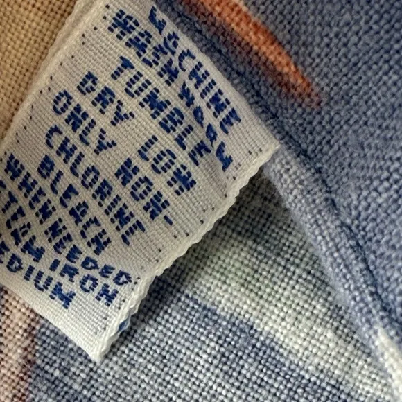 Vintage Polo Ralph Lauren Camp Shirt Men's Large Hawaiian Boat Print Blue