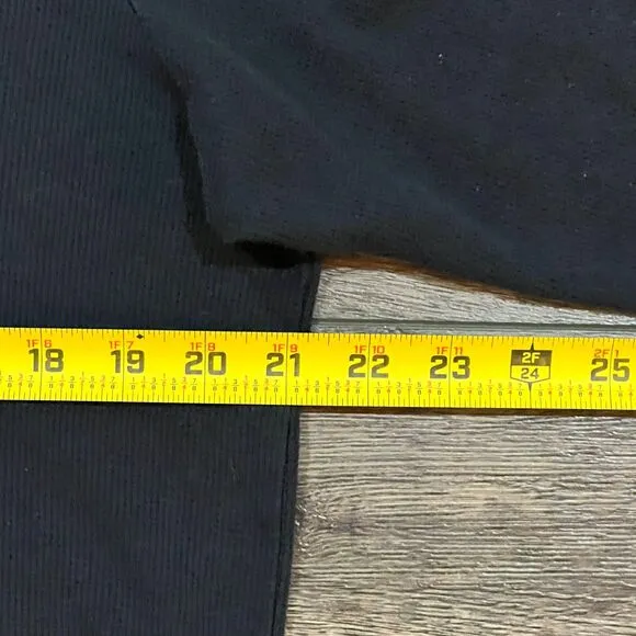Vintage Y2K Harley-Davidson Black Bar &amp; Shield Thermal Henley Buddy Stubbs Large