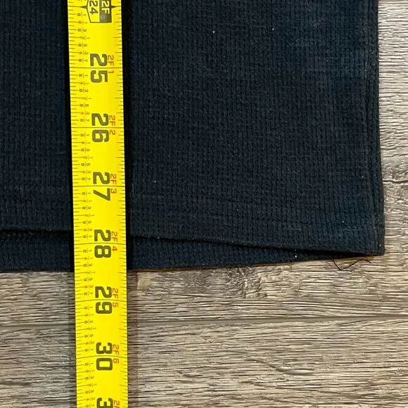 Vintage Y2K Harley-Davidson Black Bar &amp; Shield Thermal Henley Buddy Stubbs Large