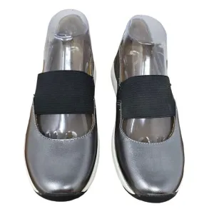 Vionic Cadee Metallic Pewter Mary Jane Women's Slip On Shoe 7