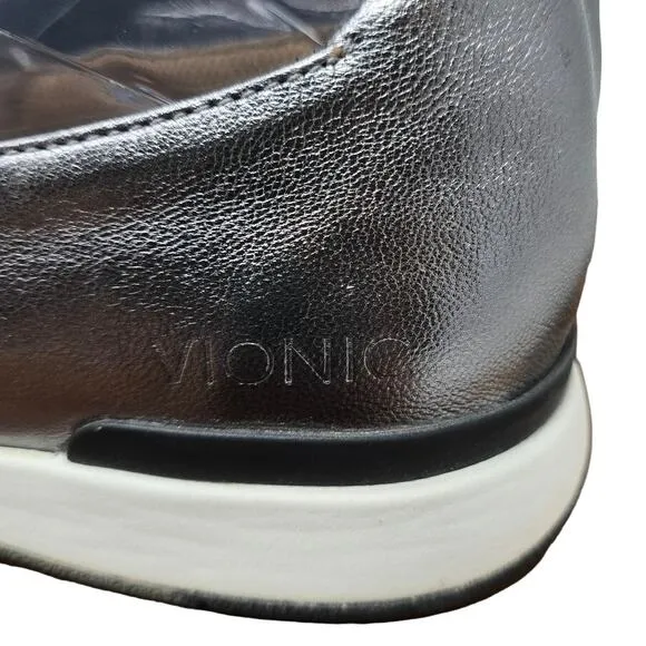 Vionic Cadee Metallic Pewter Mary Jane Women's Slip On Shoe 7