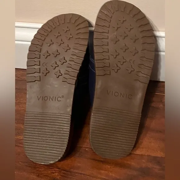 Vionic Navy Georgia Mule-NWOT Size 5