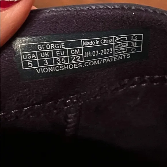 Vionic Navy Georgia Mule-NWOT Size 5