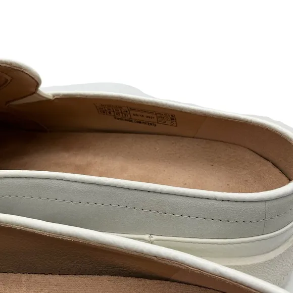 Vionic women mules leather Gray Slip-On Shoes size 10