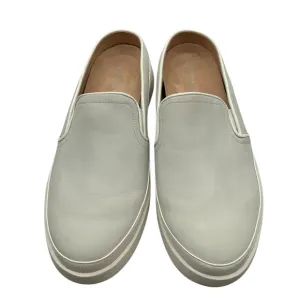 Vionic women mules leather Gray Slip-On Shoes size 10
