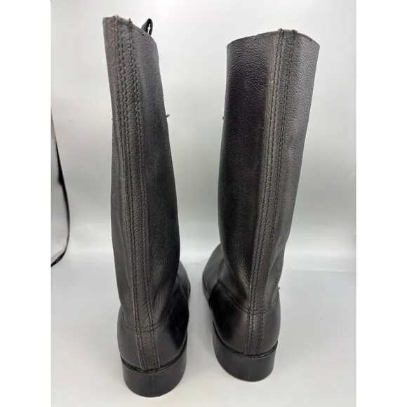 Vtg East German Germany Military Army Officer Jack Boots NVA DDR Size 29 US11