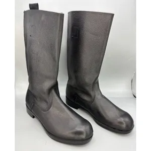 Vtg East German Germany Military Army Officer Jack Boots NVA DDR Size 29 US11