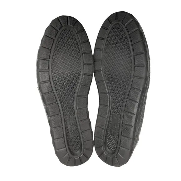 WALDLAUFER charcoal snake embossed sneaker