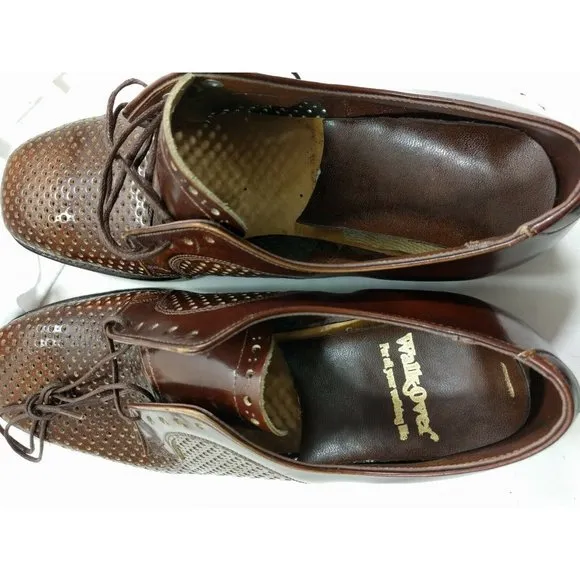 Walk-Over Mesh/Perf Oxfords US 9 M Mens Shoes