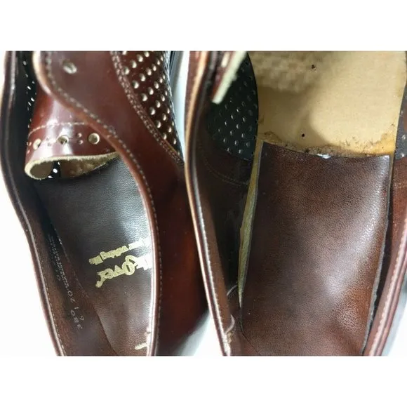 Walk-Over Mesh/Perf Oxfords US 9 M Mens Shoes
