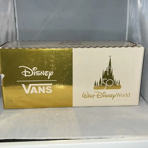 Walt Disney 50th Anniversary Vans Slip-o classic shoes Size 11