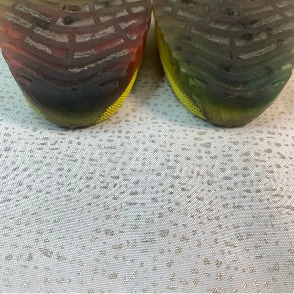 WANTED Affinity Yellow Sneaker Rainbow Sole Size 10