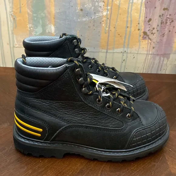 Wenger Swiss Army Flint Protected Titanium  Safety Steel Toe Mid Boots Mens  9