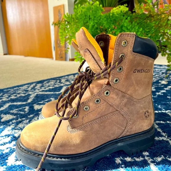 Werner Swiss Army work boots