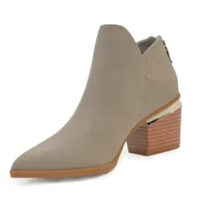 Westerm Gray Ankle Boots Sz 9