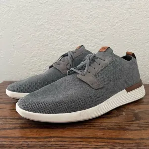 Wolf &amp; Shepherd Gray Swiftknit Plain Toe Derby Men's Shoes 9