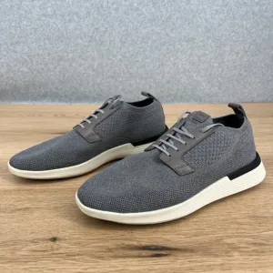 Wolf and Shepard SwiftKnit Derby Shoes Size M9 W11 Heather Gray Sneaker Comfort