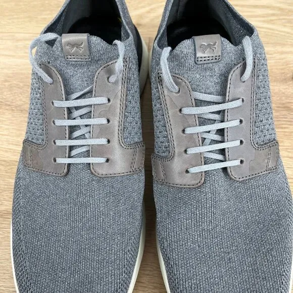 Wolf and Shepard SwiftKnit Derby Shoes Size M9 W11 Heather Gray Sneaker Comfort
