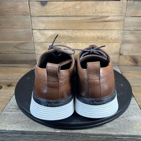 Wolf and Shepherd Mens Size US 8 Crossover Longwing Shoes Brown White Sole