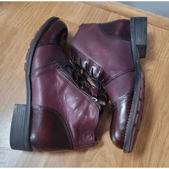 Wolky Comfort Millstream Lace-up Boots 11.5