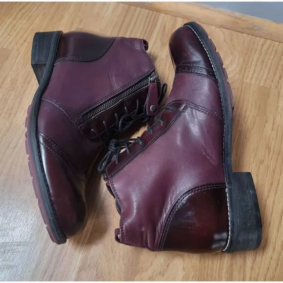 Wolky Comfort Millstream Lace-up Boots 11.5