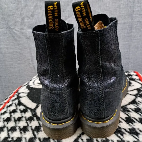 Women Doc Martens1460 Pascal AirWave Black Boots Size 9