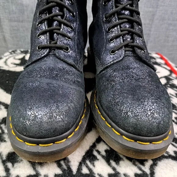Women Doc Martens1460 Pascal AirWave Black Boots Size 9