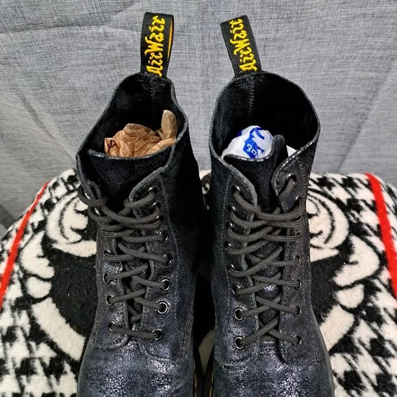 Women Doc Martens1460 Pascal AirWave Black Boots Size 9