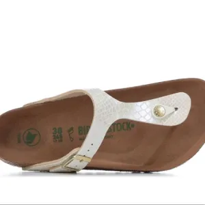 WOMEN'S BIRKENSTOCK GIZEH VEGAN FOOTBED SANDALS