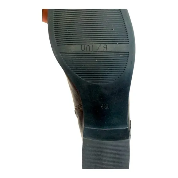 Women’s Boots UNISA Tereza Wide Calf Western Boots Brown Black Riding Boots