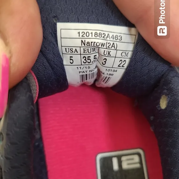 Women's Brooks Addiction 12 Grey 2A Narrow 120188 2A 463 Ombreblue Size 5 New