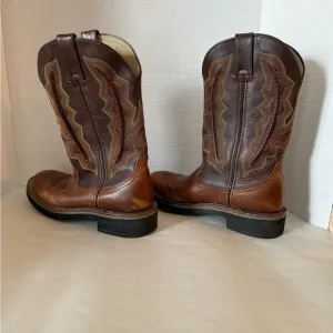 Women’s Durango Brown leather Western Boots. Size 7
