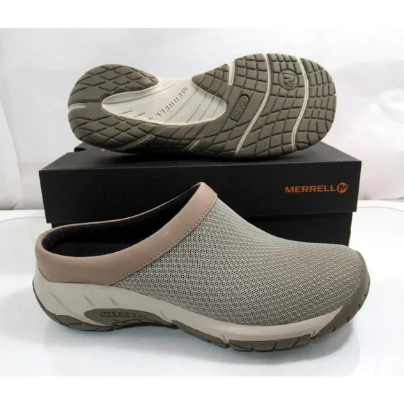 Women's Merrell Encore Breeze 4 Clog Slide Slip On Comfort Aluminum