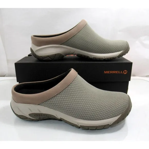 Women's Merrell Encore Breeze 4 Clog Slide Slip On Comfort Aluminum