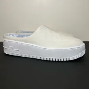 Womens NIKE Air Force 1 Lover XX Reimagined White Slip On Shoes / Size 8.5