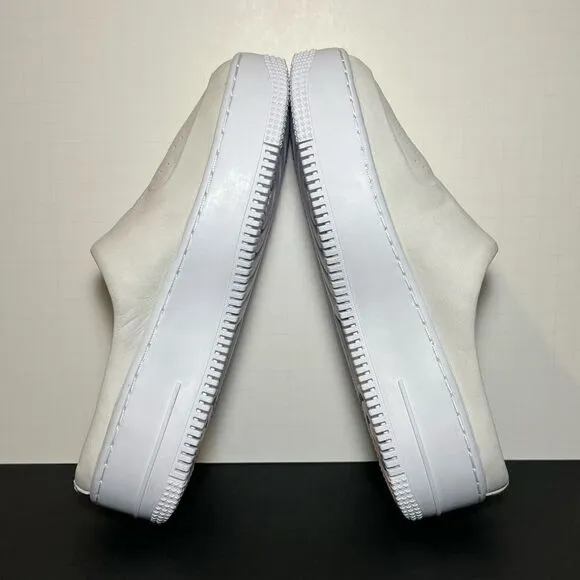 Womens NIKE Air Force 1 Lover XX Reimagined White Slip On Shoes / Size 8.5