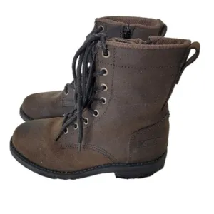 𝅺XELEMENT Combat Boots lace-up Motorcycle boots Army Sz 6.5