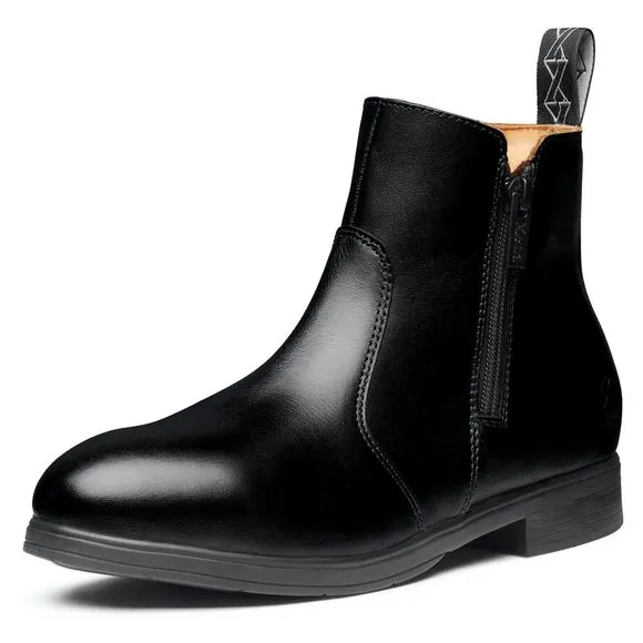 XENA OMEGA WOMEN’S SAFETY STEEL TOE WORK BOOTS, STYLISH LEATHER, LIGHTWEIGH