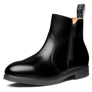 XENA OMEGA WOMEN’S SAFETY STEEL TOE WORK BOOTS, STYLISH LEATHER, LIGHTWEIGH
